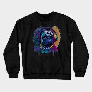 DJ Pug Crewneck Sweatshirt